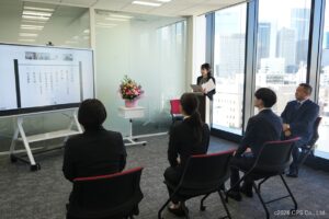 2026年度内定式の様子